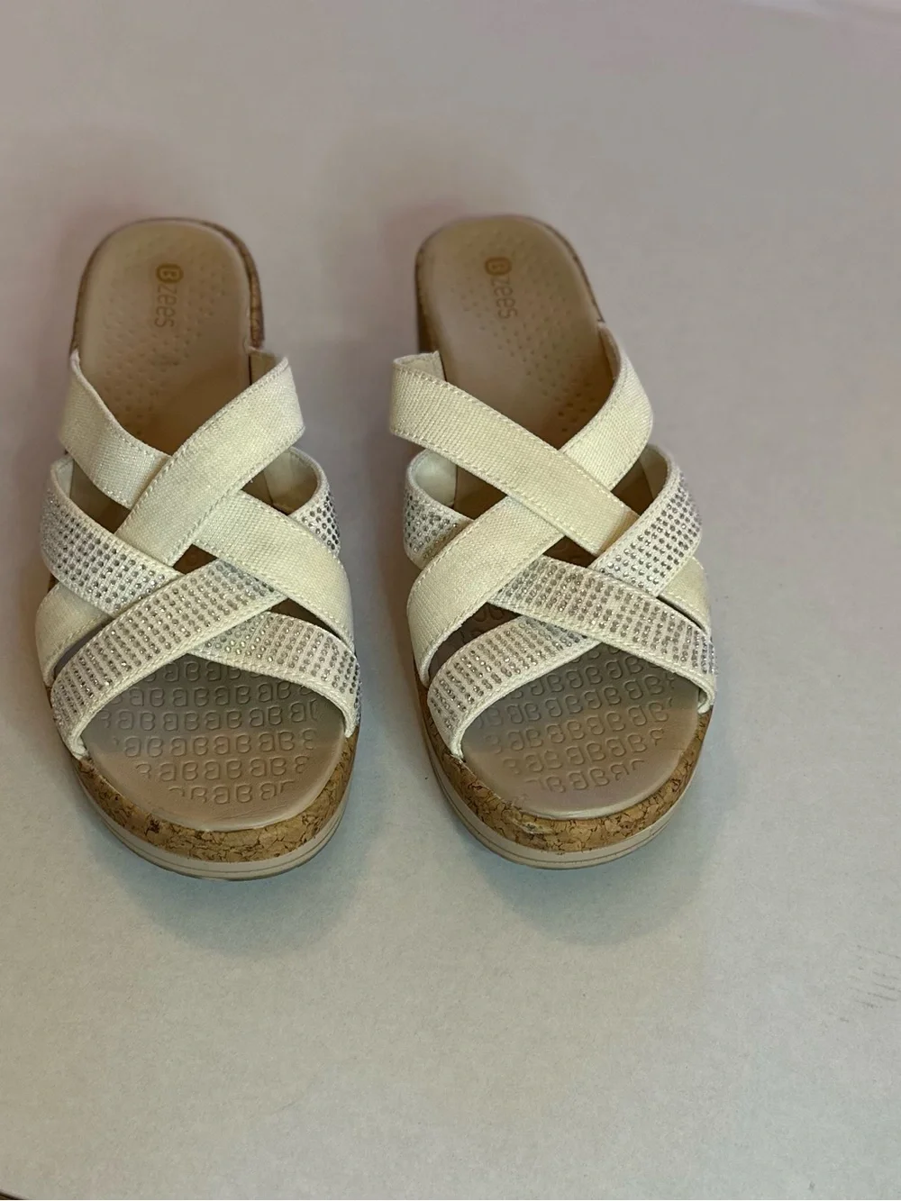 BZEES REIGN WEDGE SANDALS